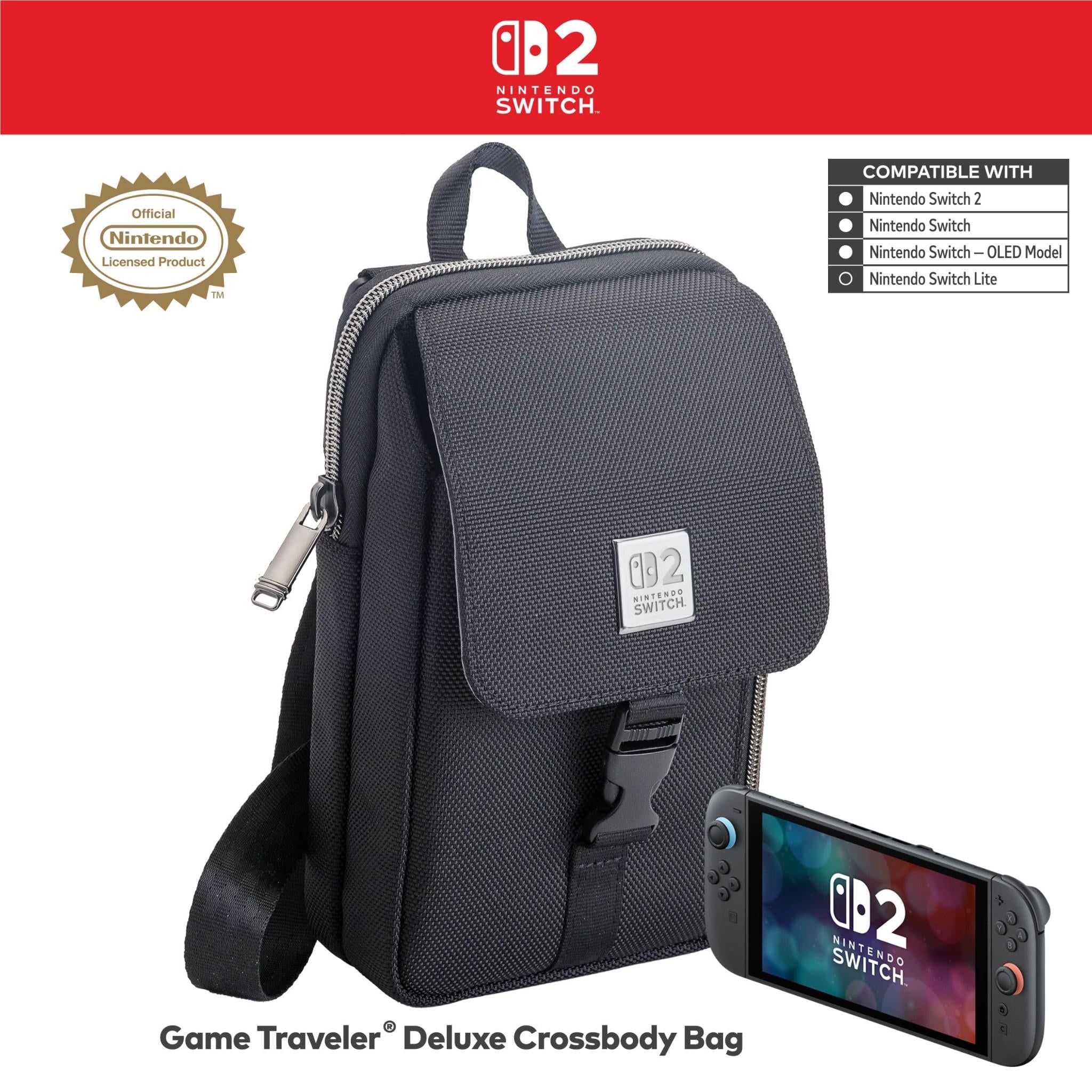 Nintendo Switch 2 Game Traveler® Deluxe Crossbody Satchel
