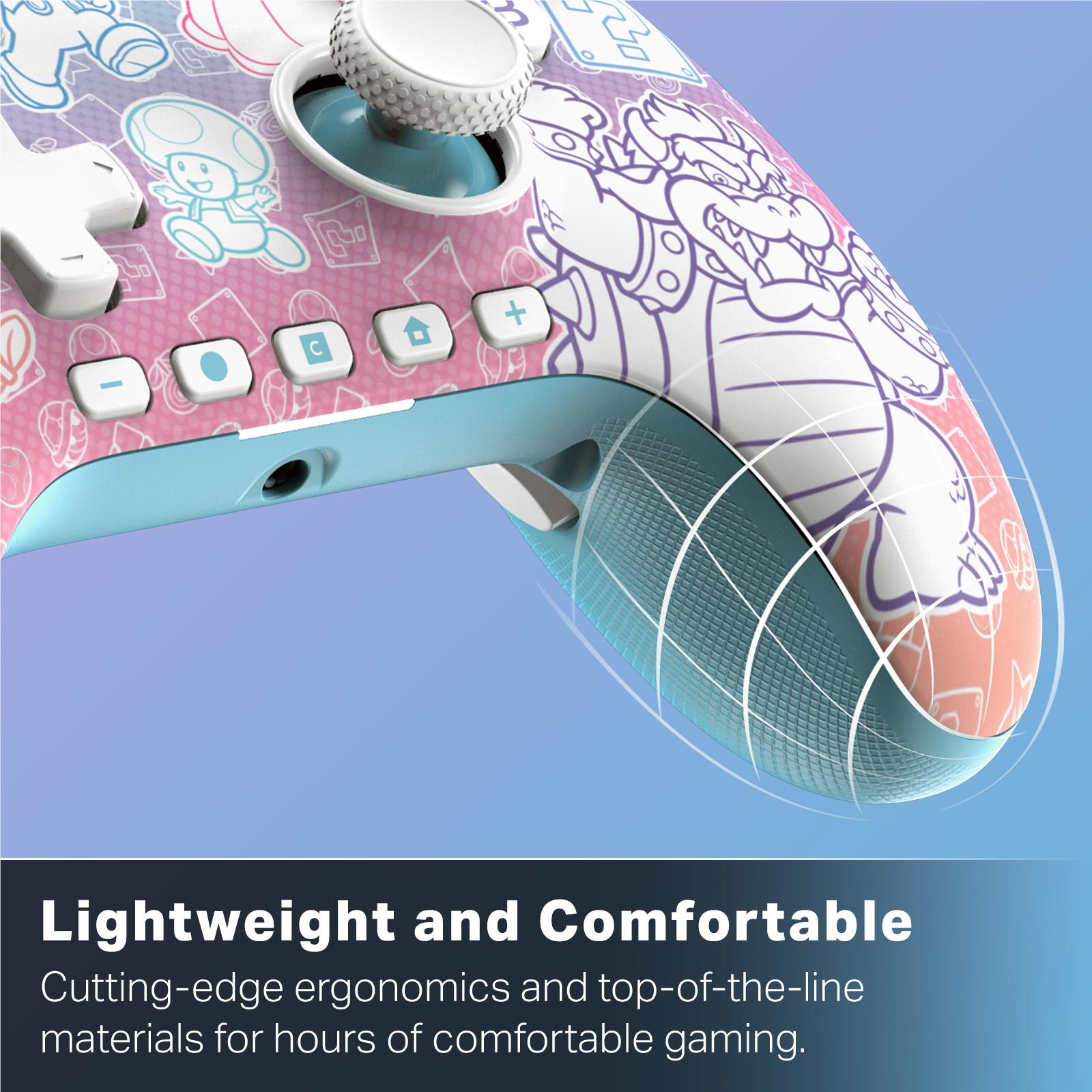 PowerA Advanced Wired Controller with hall effect modules for Nintendo Switch 2 (Mushroom Kingdom)