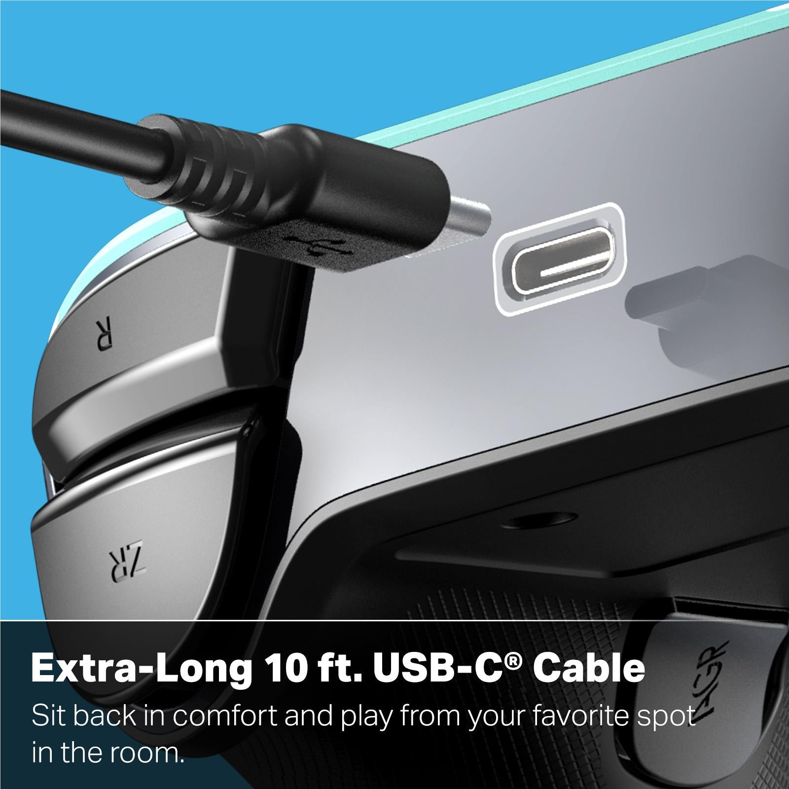 PowerA Advanced Wired Controller with hall effect modules for Nintendo Switch 2 (Mario Time)